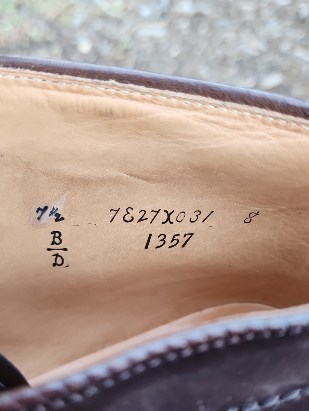 Alden 1357 Color # 8 Shell Cordovan Leather Chukka Boots size 7.5 Width B / D - Picture 11 of 16